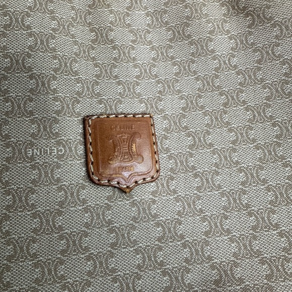 Celine Cream Mono Tote Handbag 12in x 11in x 5in - Picture 10 of 13